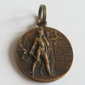 Antique Italian war medal 159th Infantry Regiment Italy Regimental